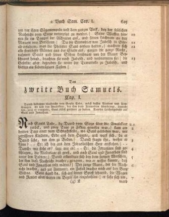 Das zweite Buch Samuels