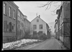 Packhofstraße in Blickrichtung Spitzer Turm