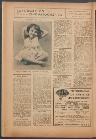 Información cinematográfica
