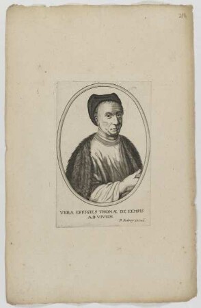 Bildnis des Thomas de Kempis