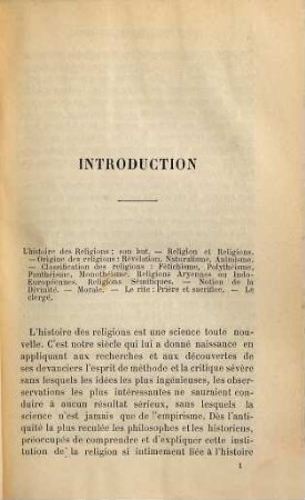 Precis d'histoire des religions, 2