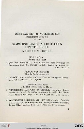 Neuere Meister (Nr. 1-92)