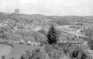 Rotenburg/Fulda: Gesamtansicht des Ortes im Fuldatal