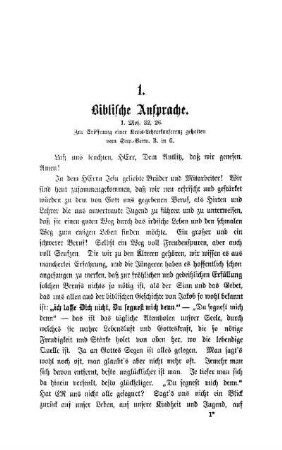 Biblische Ansprache