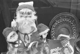 Weihnachtsdekoration in Karlsruher Geschäften