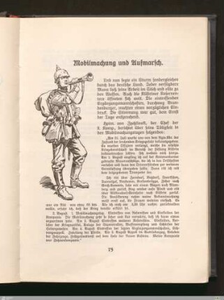 Mobilmachung und Aufmarsch