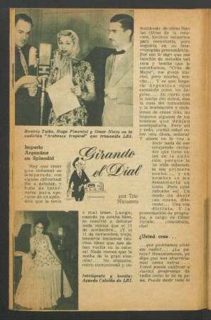 Girando el dial