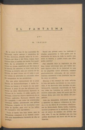 El fantasma