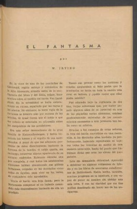 El fantasma