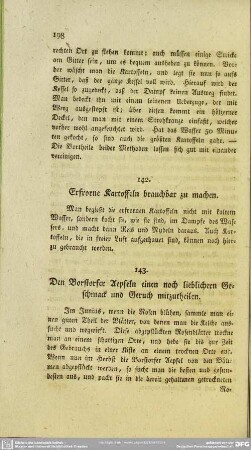 142. Erfrorne Kartoffeln brauchbar zu machen