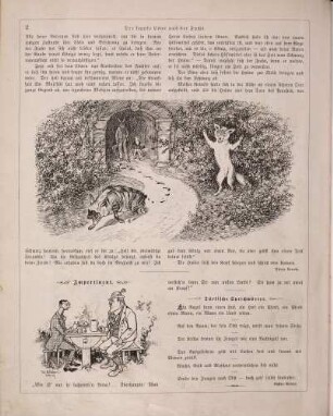 "Der kranke Löwe und der Fuchs" "Impertinent"