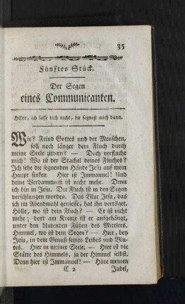 Fünftes Stück.
