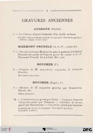 Gravures Anciennes (Nr. 6-97)
