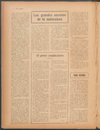 El preso complaciente