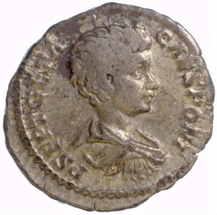 Münze, Denar, 200 -202