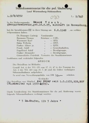 Traub, Eduard