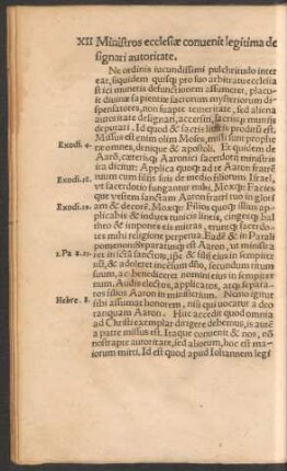 XII Ministros ecclesiae convenit legitima ...