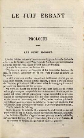 Le juif errant, 1