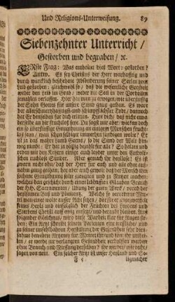 89-92, 17. Gestorben und begraben