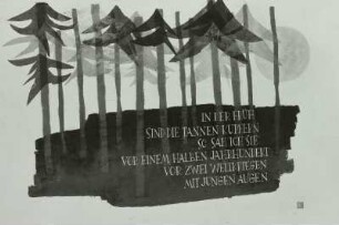 Collagen zu Brecht-Texten, "In der Früh ..."