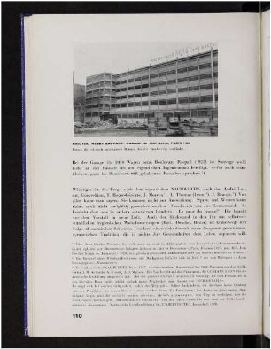 Abb. 125. Garage für 1000 Autos, Paris 1926
