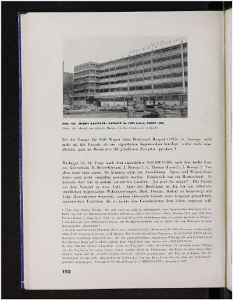 Abb. 125. Garage für 1000 Autos, Paris 1926