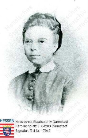 Büchner, Lina (1846-1918) / Porträt, Brustbild