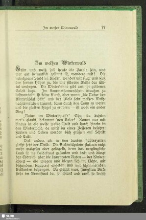 Im weißen Winterwald
