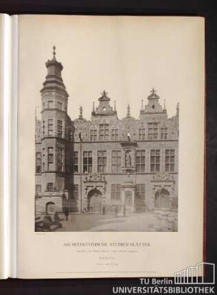 Serie II. No. 137. Königl. Zeughaus. Facade nach der Joopengasse. Danzig.