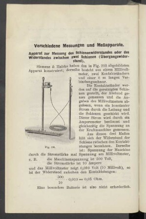Verschiedene Messungen und Meßapparate