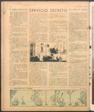 Servicio secreto : El cuento humorístico