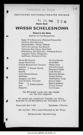 Wassa Schelesnowa