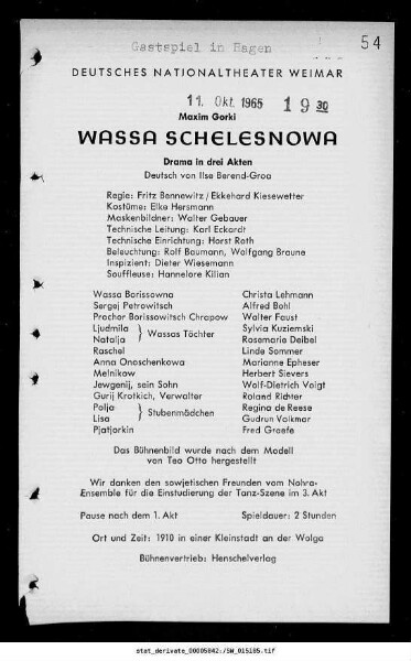 Wassa Schelesnowa