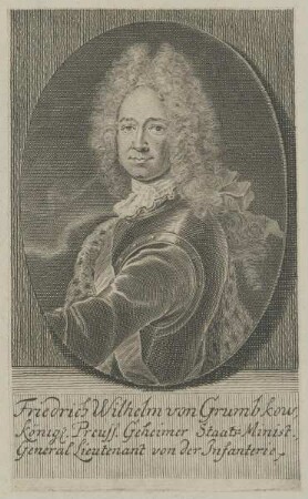 Bildnis des Friedrich Wilhelm von Grumbkow