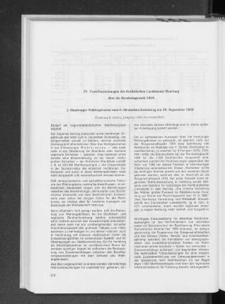 1. Hamburger Wahlergebnisse zum 6. Deutschen Bundestag am 28. September 1969