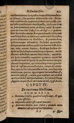 253-257, Caput IV