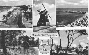 Kühlungsborn. Brunshöver Möhl u.a. Ansichten, Ansichtskarte