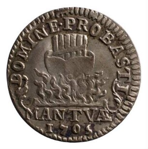 Münze, 10 Soldi, 1705