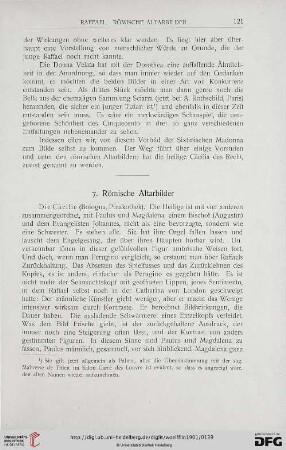 7. Römische Altarbilder