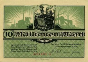 Gutschein - 10 Million Mark