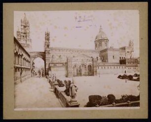 Dom Santa Vergine Maria Assunta, Palermo: Blick von Süden