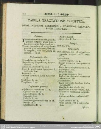 Tabula Tractationis Synoptica