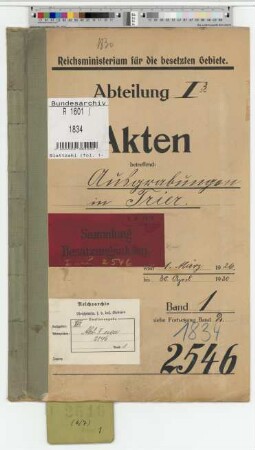 Ausgrabungen in Trier: Bd. 1