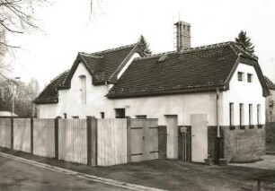 Schönteichen-Cunnersdorf. Bahnhof Cunnersdorf. Nebengebäude. 1913. Ortsseite