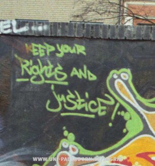 KEEP youR Rights AND justicE!