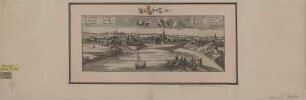 Ansicht von Dresden, Kupferstich, 1737 : Dresden / [Glafey] - [Franckfurth ; Leipzig] : [Riegel] , [1737]. - 1 Kunstbl. : Kupferst. ; 36 x 14 cm