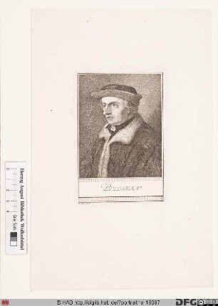 Bildnis Conrad Pellicanus (eig. Kürsner)