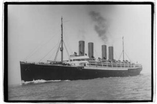 Mauretania (1907), Cunard.- The British & North America Royal Mail Steam Packet Company, Cunard Steamship Company Ltd., Cunard Line Ltd., Liver