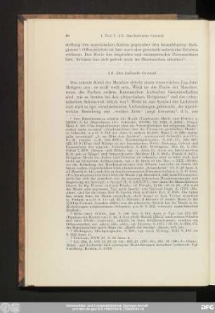 § 6. Das kultische Gewand