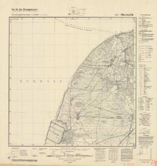 2117 Altenwalde, Topographische Karte 1:25000 (4cm - Karte)